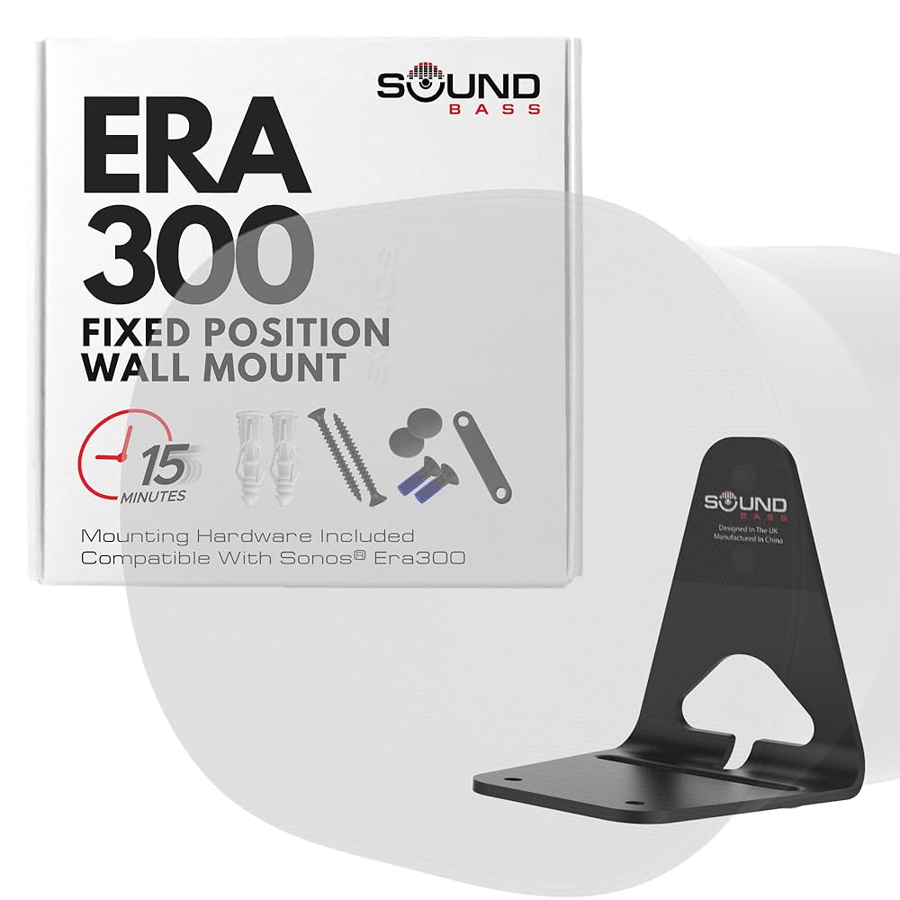 Amazon.com: Sound Bass ERA300 Wall Mount Bracket, Low